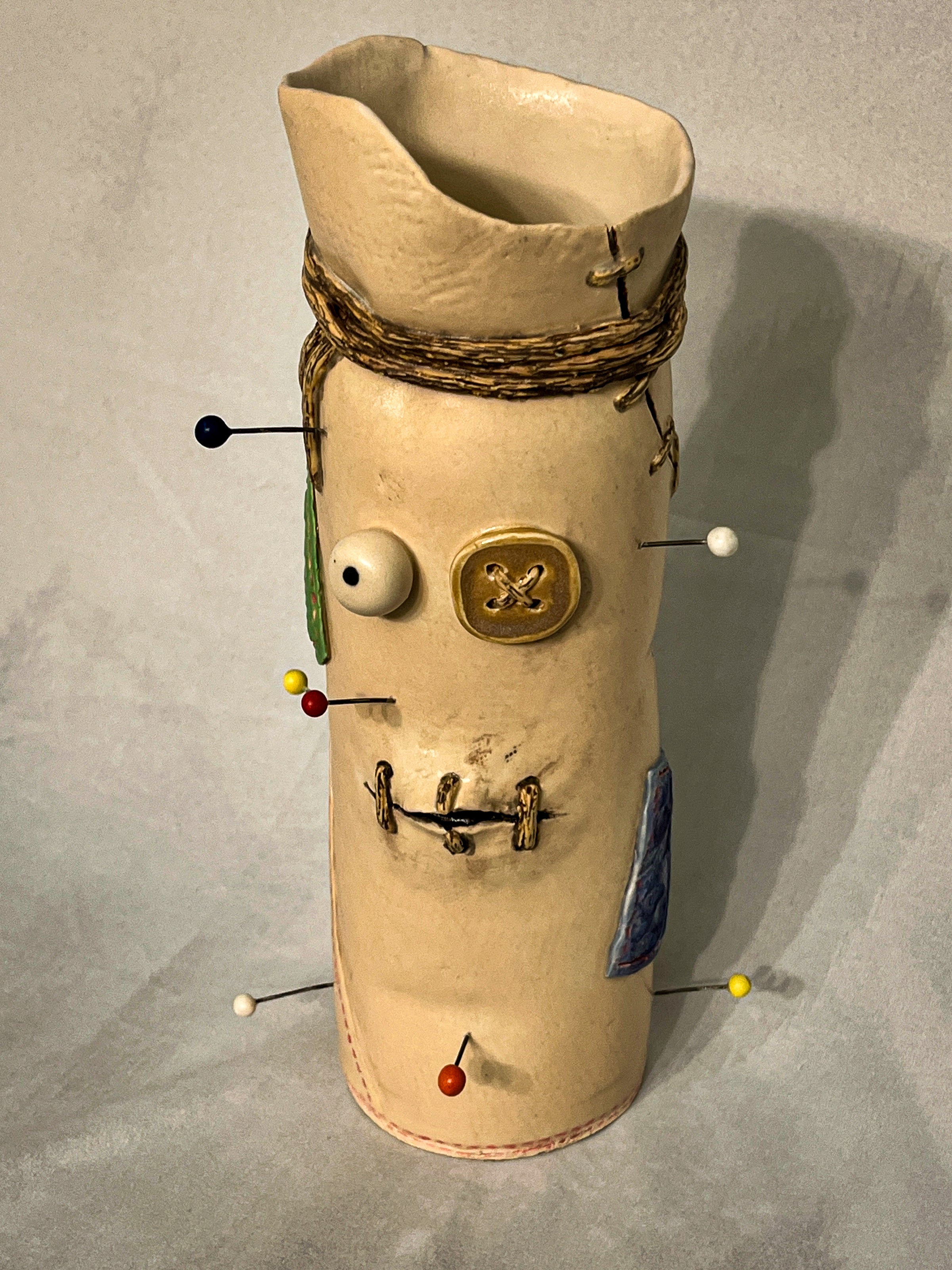 Voodoo Doll Vase